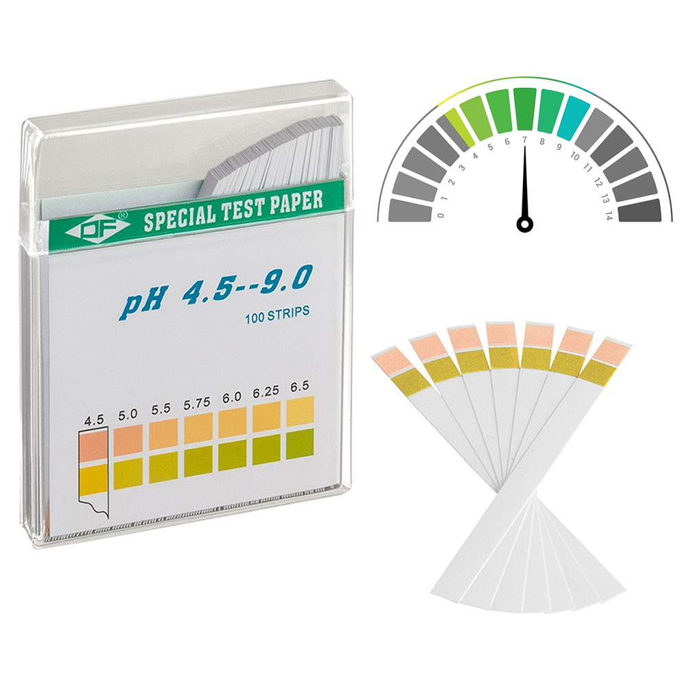 Marine Aquarium Equipment - 100Pcs PH Paper Strips Kit Household