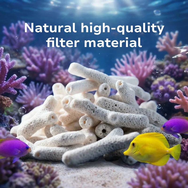 Calcium Reactor Media - Natural Coral Bone Filter Media -