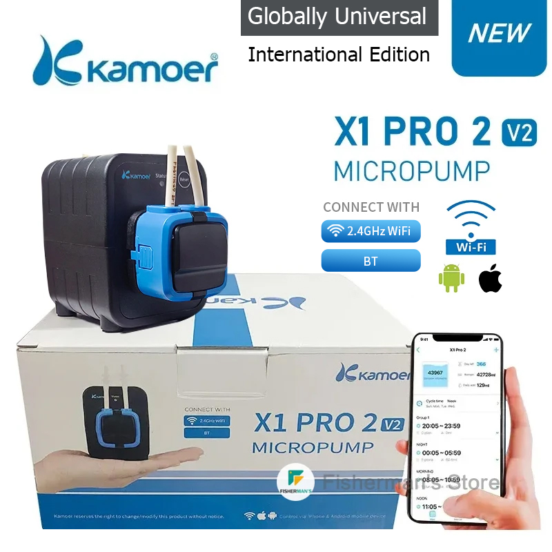 Kamoer X1 PRO 2 V2 WiFi Blueto - Marine Aquarium Equipment recensie en prijs