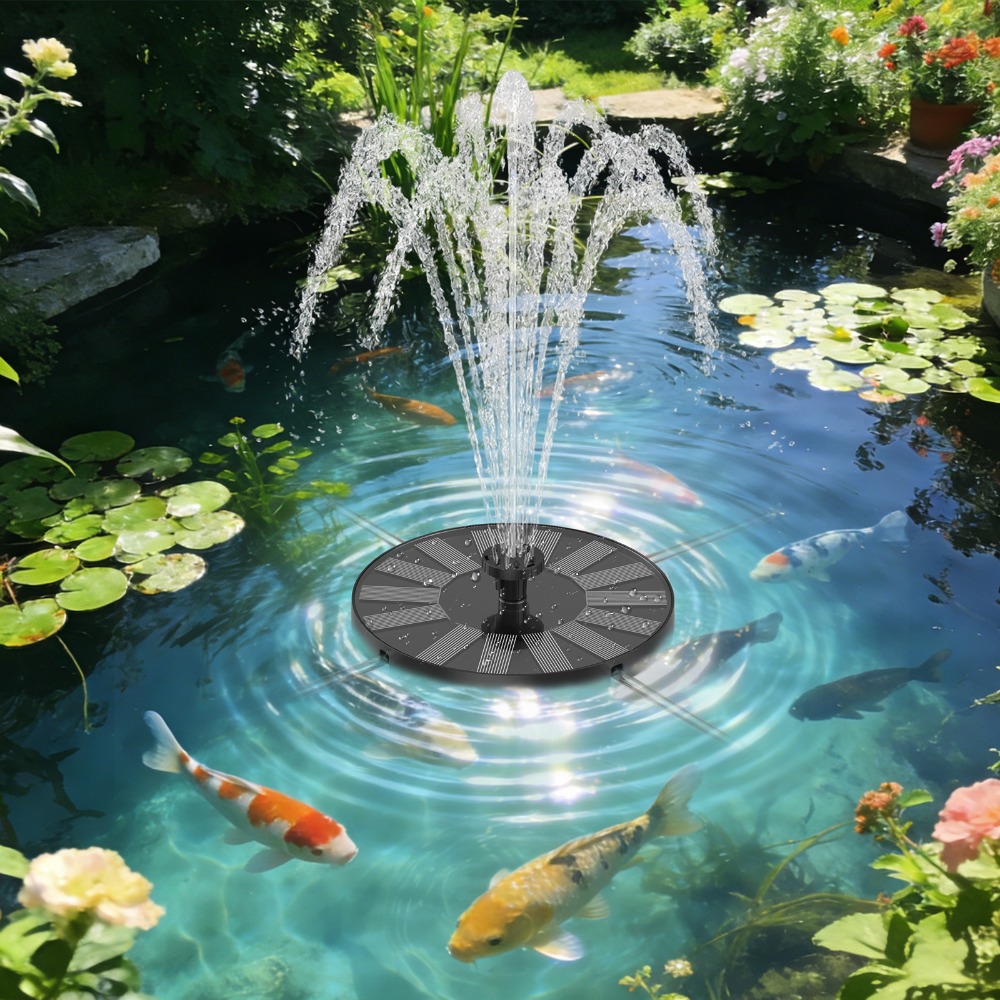 New 1.4W Solar Fountain Stable - Marine Aquarium Equipment recensie en prijs