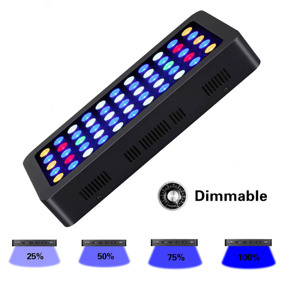 165W LED Aquariums Light Dimma - Aquarium Marine Fishes recensie en prijs