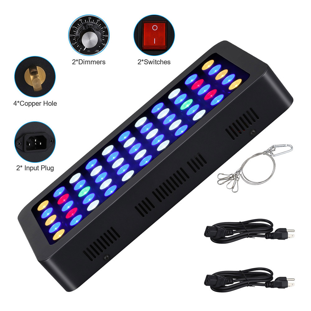 165W LED Aquariums Light Dimma - Aquarium Marine Fishes recensie en prijs