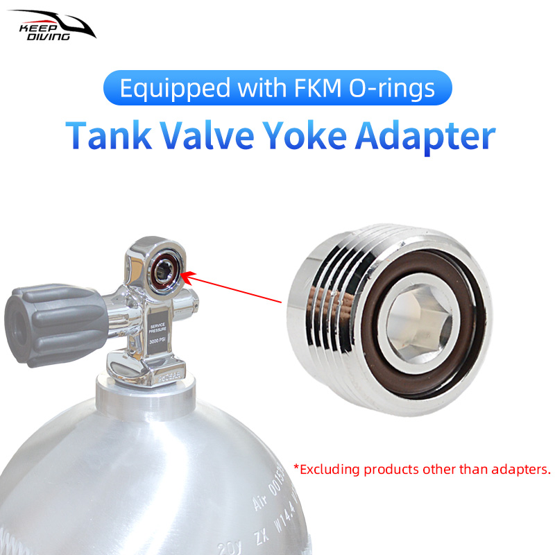 1Pcs DIN to Yoke Adapter Scuba - Marine Aquarium Equipment recensie en prijs