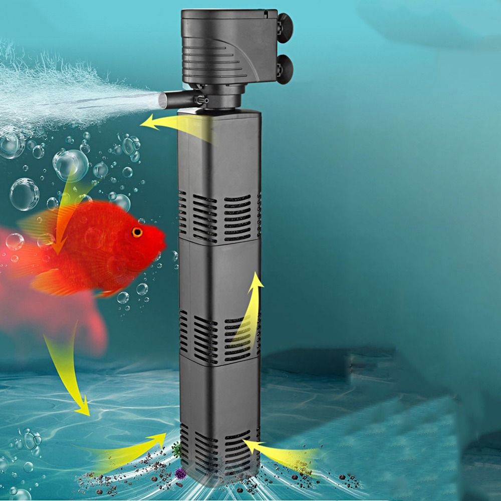 Plastic 3 in 1 Fish Tank Filte - Marine Aquarium Equipment recensie en prijs